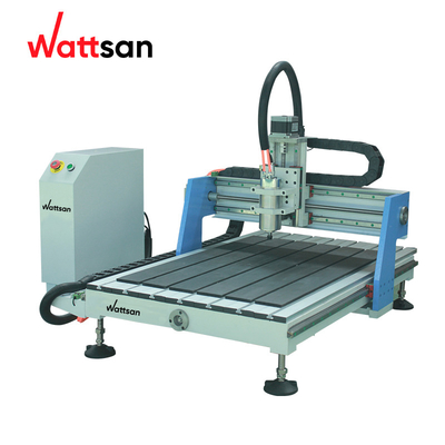 Building material stores Wattsan mini 1.5kw 2.2kw mini desktop 0609 cnc table router machine for sale