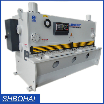 iron sheet metal plate cutting shears machine hydraulic shear price, swing arm cnc automatic small shear machine for sale QC11Y-6 X 2500