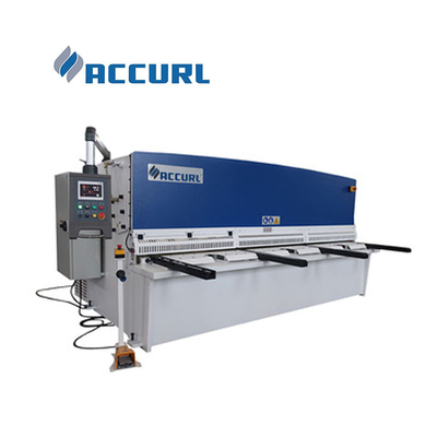 Industrial Metal QUICK-CUT ACCURL Cut Swing Beam Shears 10mm Thick Steel Plate 4000 Smooth Length Shear Cutting