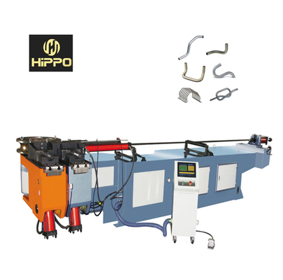 Building Material Shops Heavy Big Size NC 4 Inch Exhaust Stainless Steel AC Pipe Bender Bending Machine