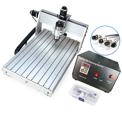Lastic Mini CNC 6040z 3axis Small CNC Router Desktop CNC Machine for PCB Wood Working Cutting